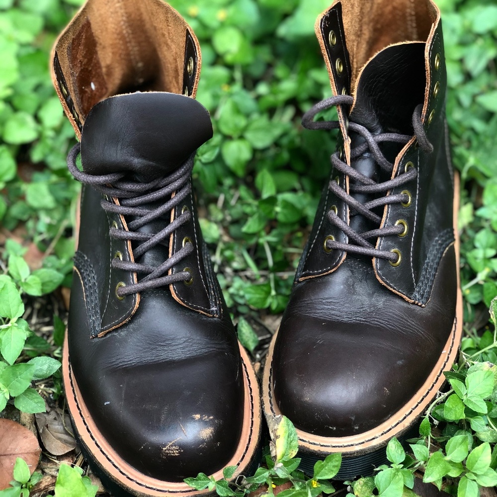 Dark Brown Doc Marten Boots!